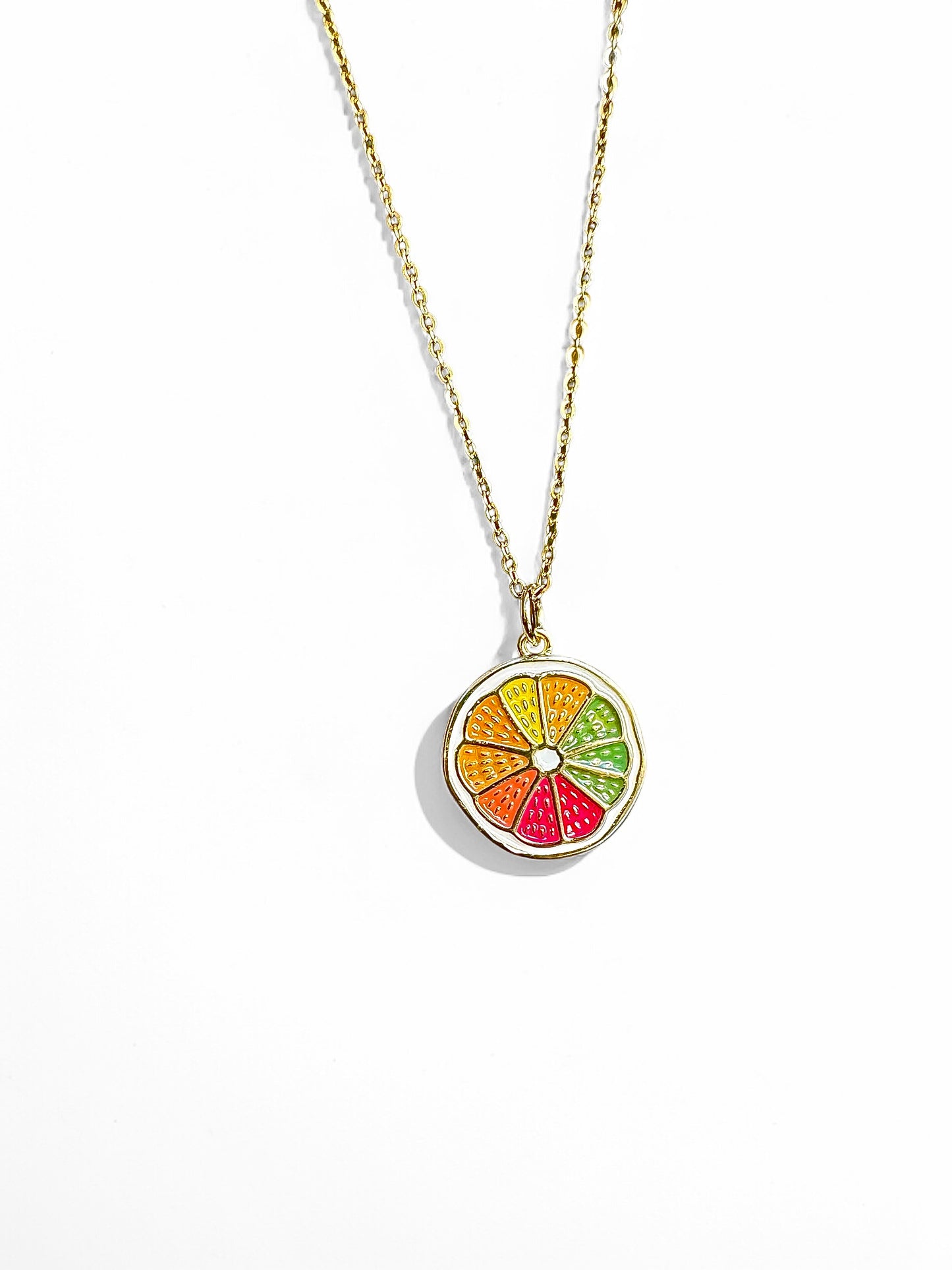 Lemon necklace