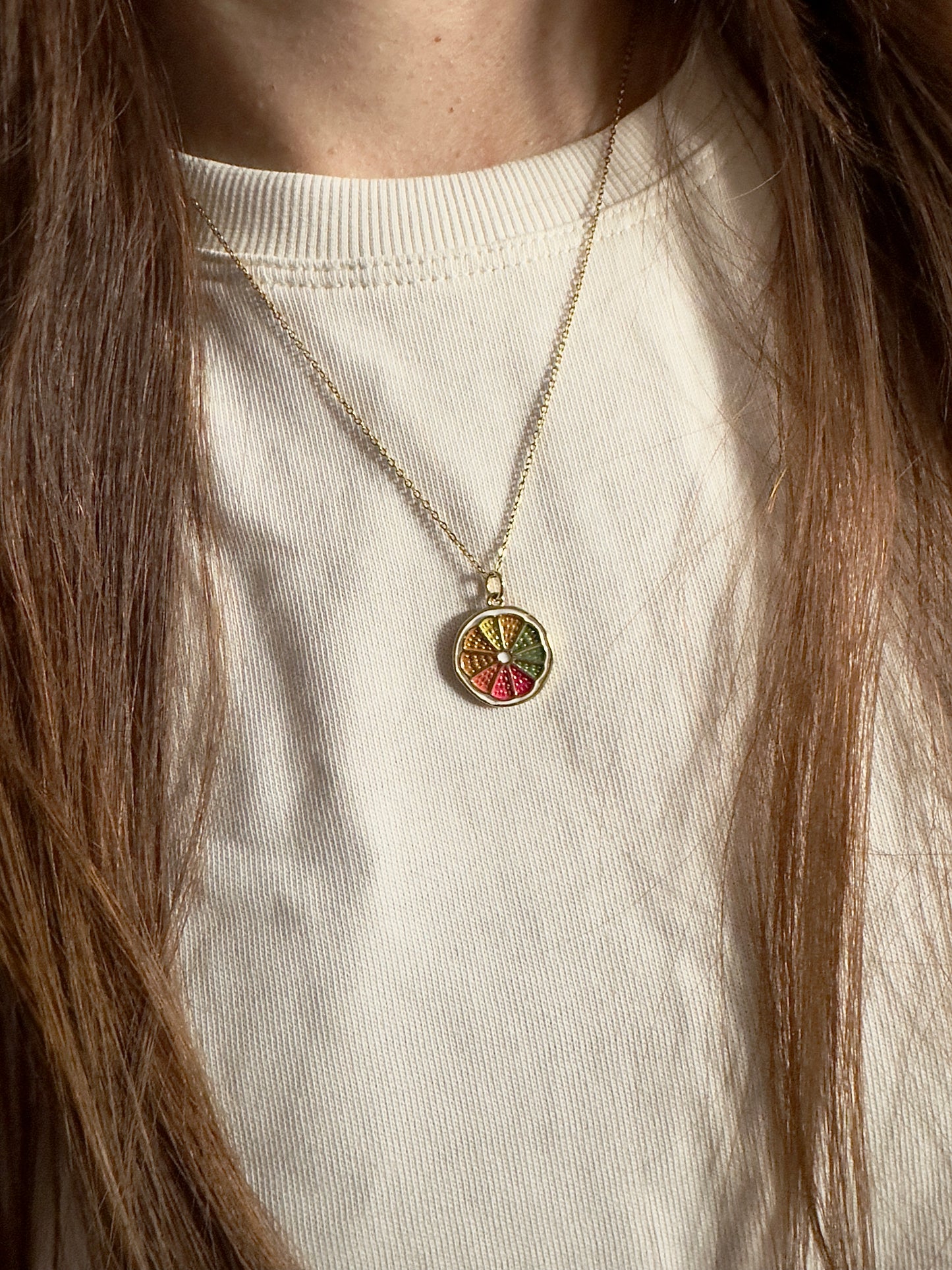 Lemon necklace