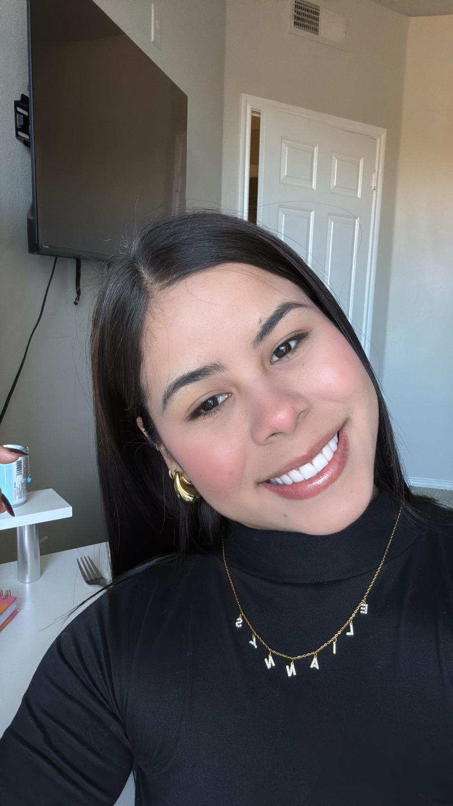 Necklaces with personalized letters