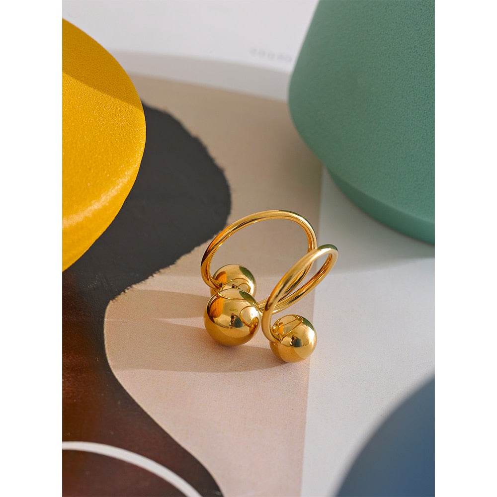 Multi layer stainless steel ring