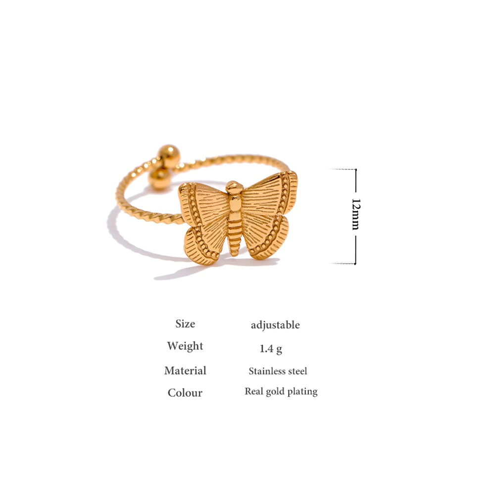 Butterfly ring