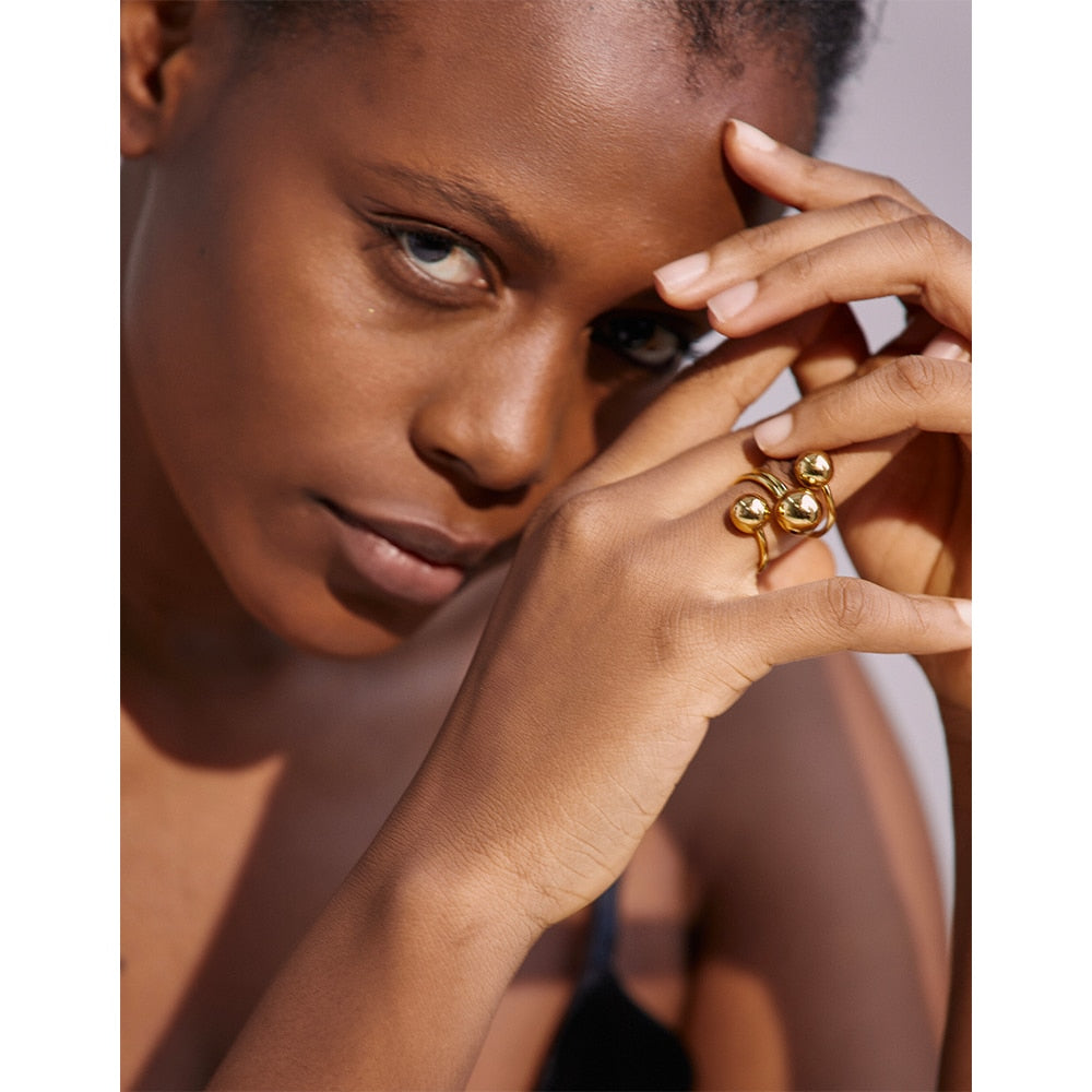 Multi layer stainless steel ring