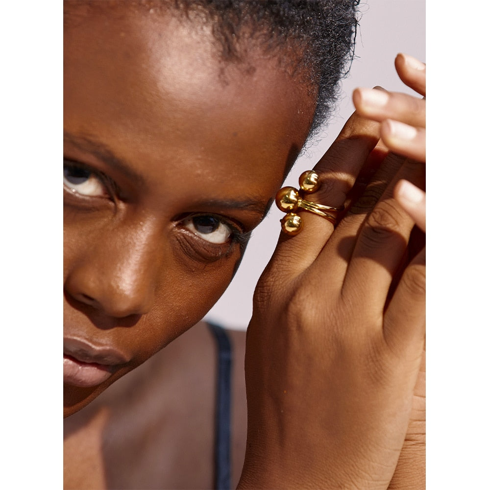 Multi layer stainless steel ring