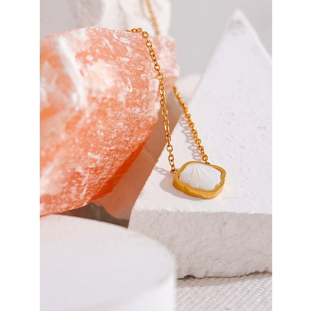 Seashell necklace